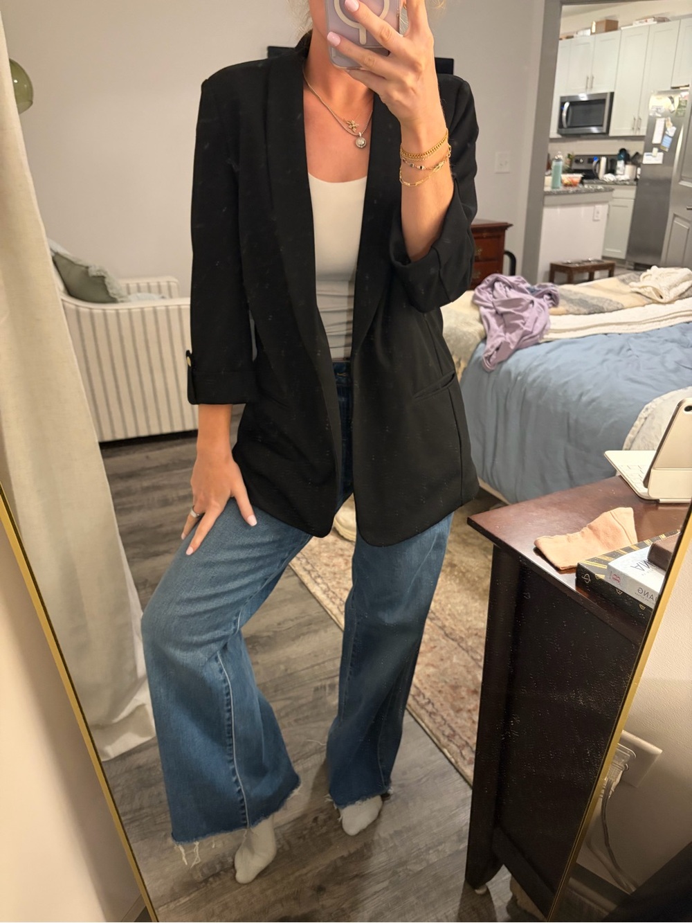 Black blazer